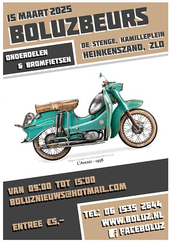 Flyer Boluz beurs 2025